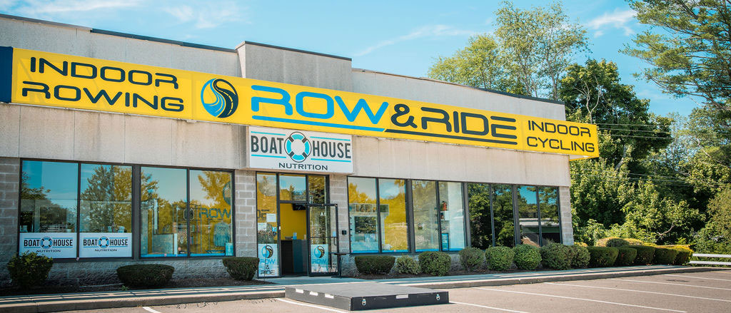 Row and ride boat house