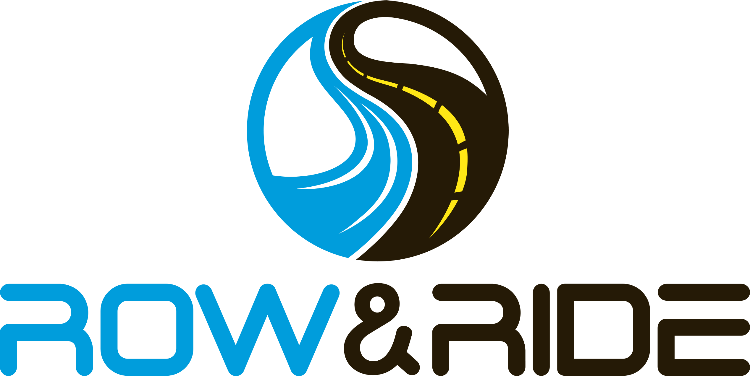 Row & Ride transparent logo